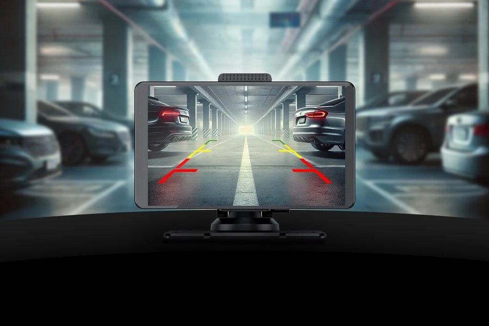 Automagnetola Car play Nexadio CC100 su registratoriumi aprašymas - Prekės nuotrauka