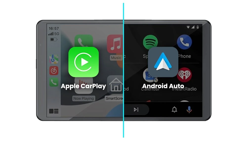 Automagnetola Car play Nexadio CC100 su registratoriumi aprašymas - Prekės nuotrauka