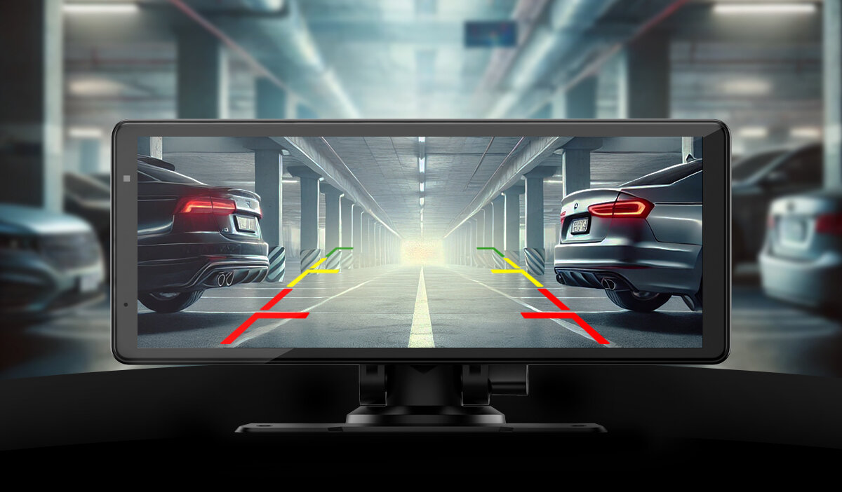 Automagnetola Car play Nexadio CC250 su registratoriumi aprašymas - Prekės nuotrauka