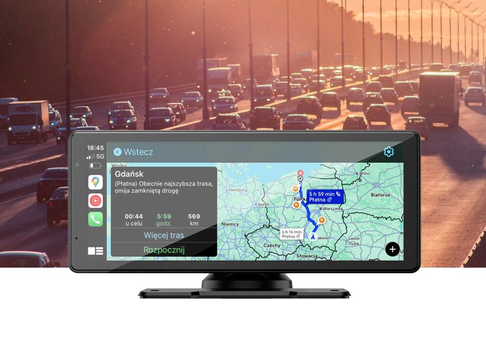 Automagnetola Car play Nexadio CP250 aprašymas - Prekės nuotrauka