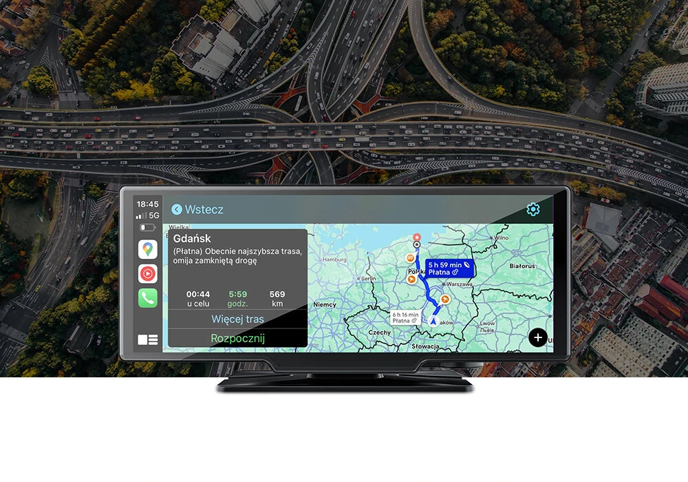 Automagnetola Car play Nexadio CP300 aprašymas - Prekės nuotrauka