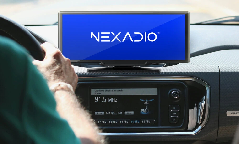 Automagnetola Car play Nexadio CP300 aprašymas - Prekės nuotrauka