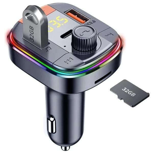 FM moduliat. Luxivox Ibiza T832 QC3.0+PD 3.1A aprašymas - Prekės nuotrauka