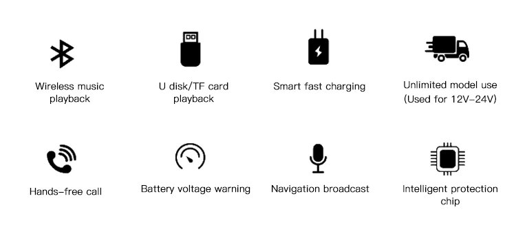 „Yesido“ FM siųstuvas Y45 MP3, „Bluetooth“ - 2xUSB + C tipo + „Micro SD“ - QC 18W PD 20W juodas aprašymas - Prekės nuotrauka