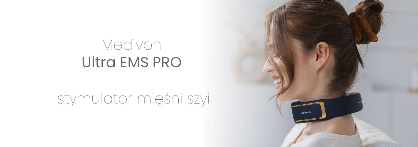 Kaklo raumenų masažuoklis Medivon Ultra EMS Pro aprašymas - Prekės nuotrauka