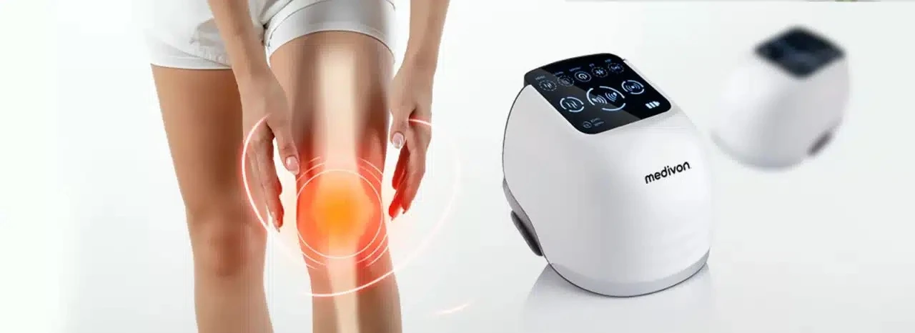 Kelių ir alkūnių masažuoklis Medivon Knee aprašymas - Prekės nuotrauka