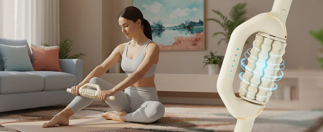 Kūno masažuoklis Medivon Bella Fit Wireless Roller aprašymas - Prekės nuotrauka