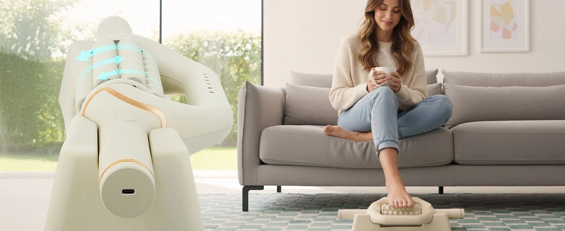 Kūno masažuoklis Medivon Bella Fit Wireless Roller aprašymas - Prekės nuotrauka