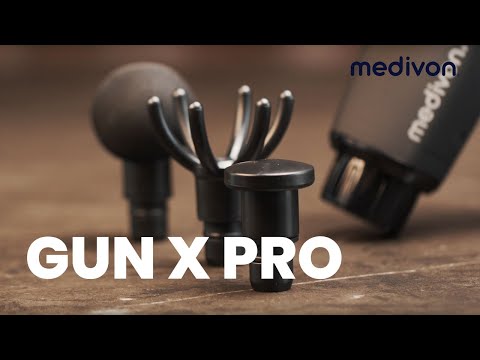 Kūno masažuoklis Medivon Gun Pro X aprašymas - Prekės nuotrauka