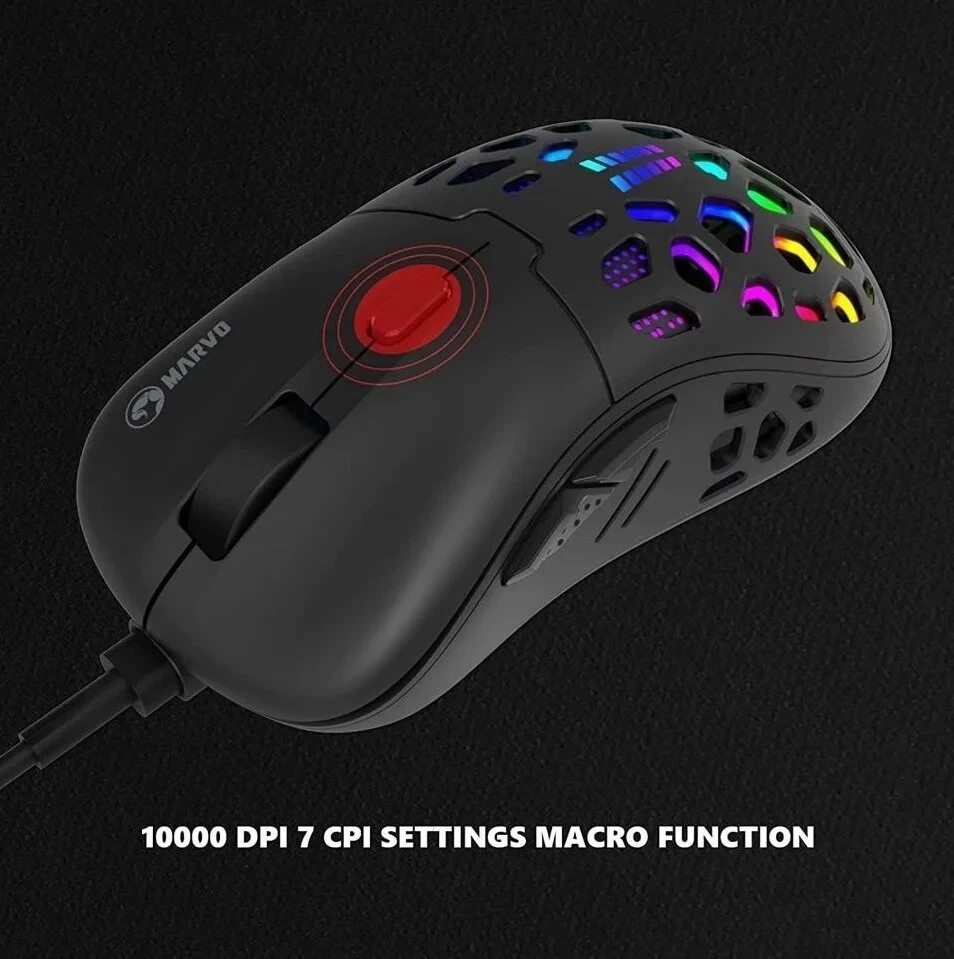 Pelė Laid.žaid.pel.Marvo G946 RGB aprašymas - Prekės nuotrauka