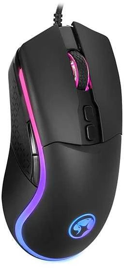 Pelė Laid.žaid.pel.Marvo M358 RGB juoda aprašymas - Prekės nuotrauka