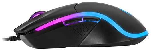 Pelė Laid.žaid.pel.Marvo M358 RGB juoda aprašymas - Prekės nuotrauka