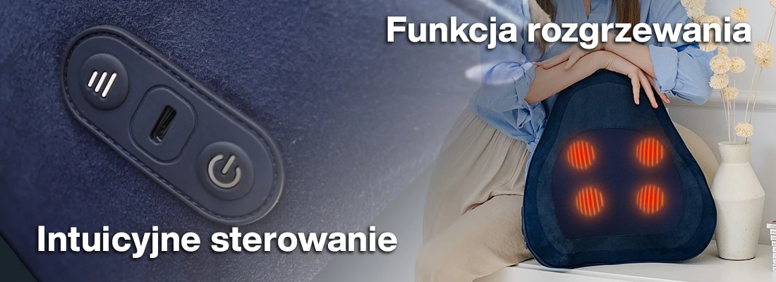 Masažinė pagalvė Medivon Zona aprašymas - Prekės nuotrauka