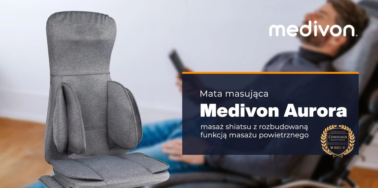 Masažinė sėdynė Medivon Aurora aprašymas - Prekės nuotrauka