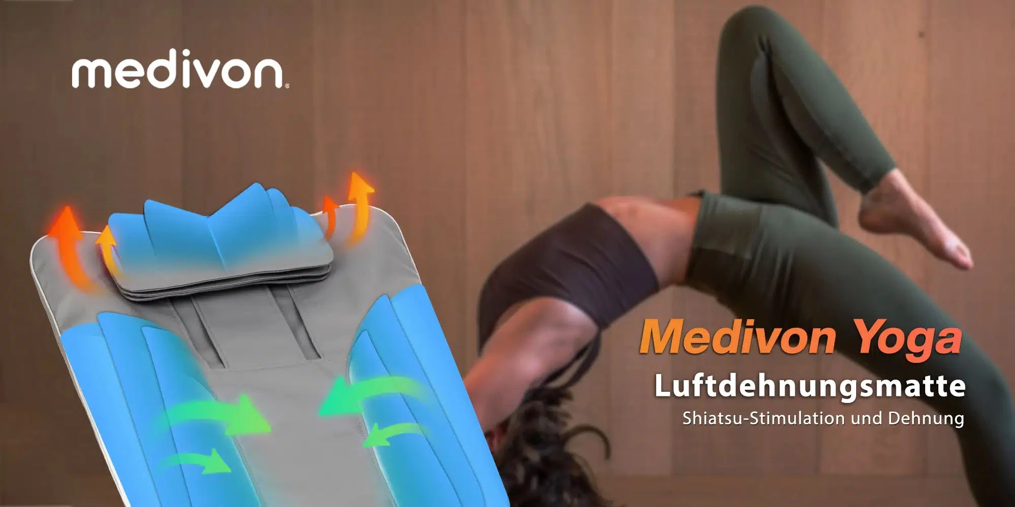 Masažinė sėdynė Medivon Yoga aprašymas - Prekės nuotrauka