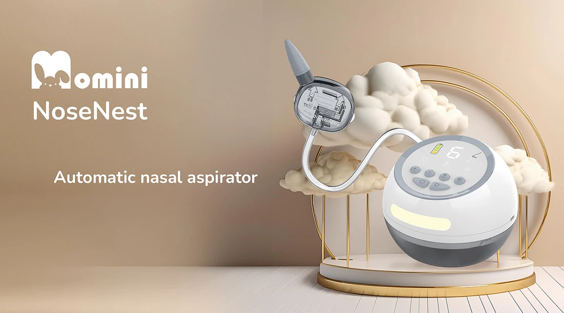 Momini automatinis nosies aspiratorius NoseNest aprašymas - Prekės nuotrauka
