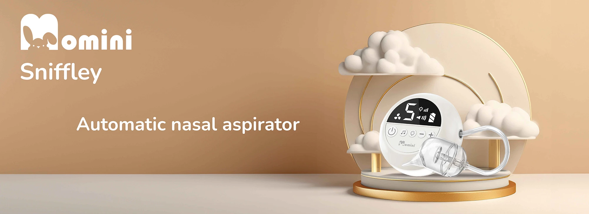 Momini automatinis nosies aspiratorius Sniffley aprašymas - Prekės nuotrauka