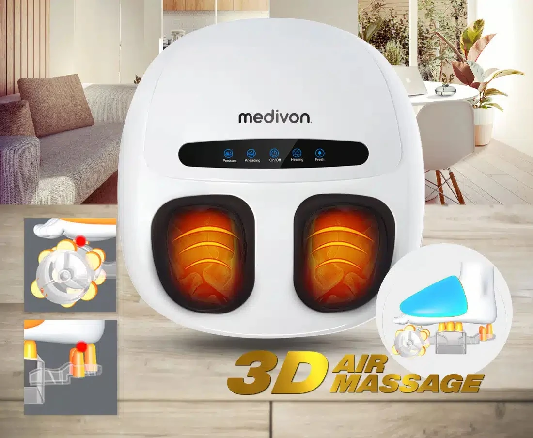 Pėdų masažuoklis Medivon Pure Complete Lux aprašymas - Prekės nuotrauka