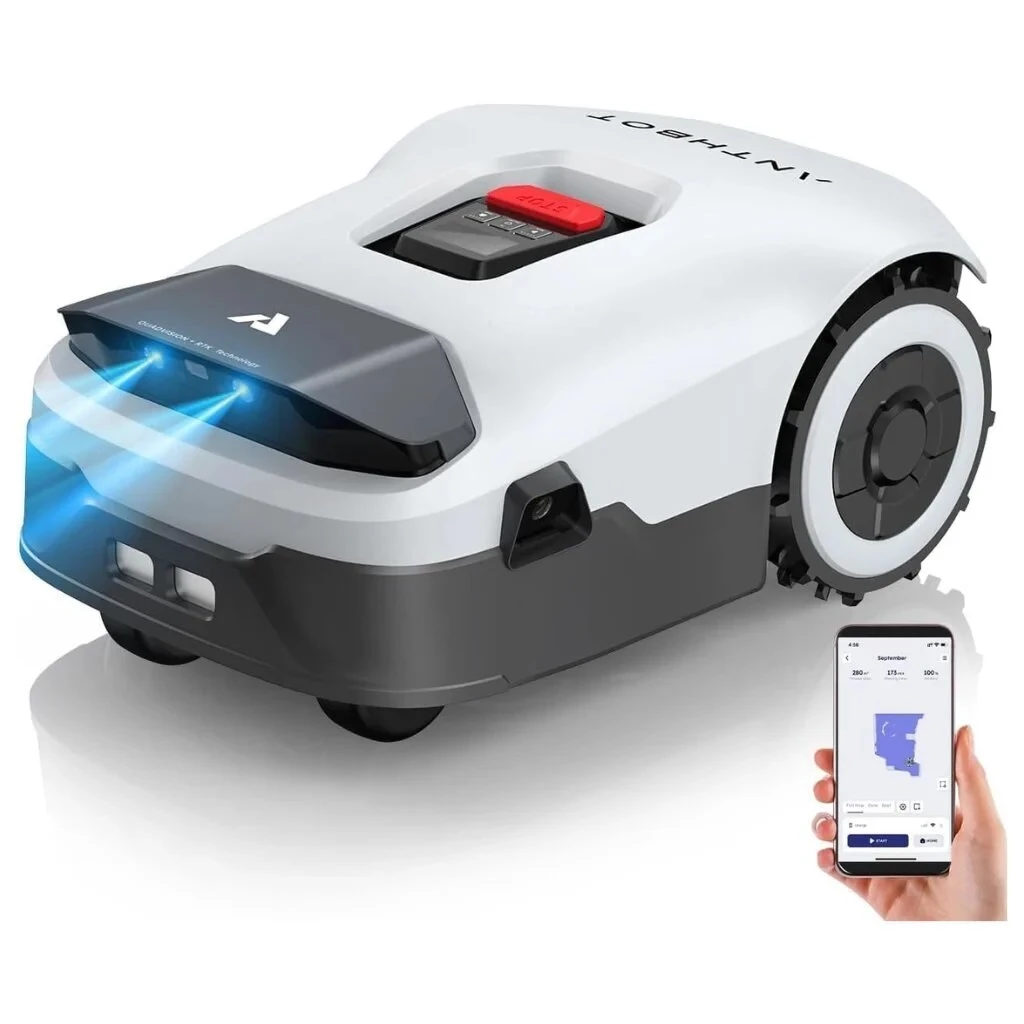 Vejos pjovimo robotas Anthbot Genie 1000 aprašymas - Prekės nuotrauka