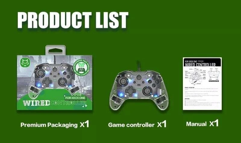 Honson Žaidyb. vald.laid.XBOX one HS-300C Crystal aprašymas - Prekės nuotrauka