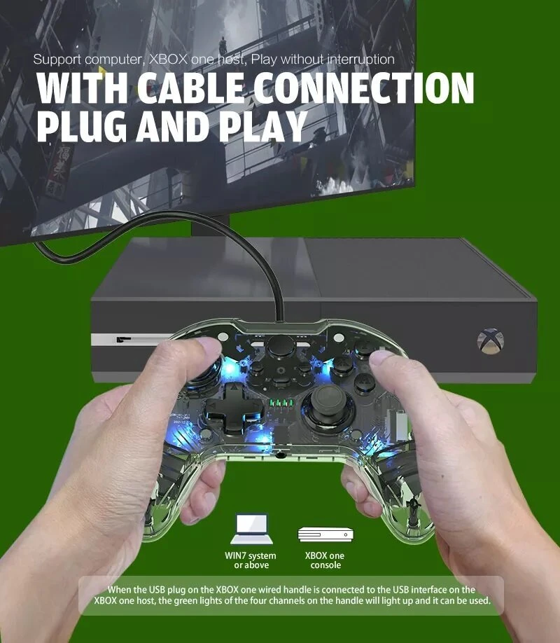 Honson Žaidyb. vald.laid.XBOX one HS-300C Crystal aprašymas - Prekės nuotrauka