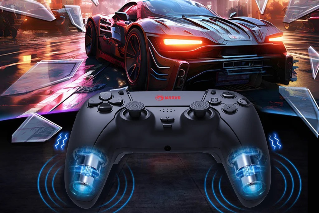 Žaidyb. vald.Marvo BT GT-90 Android / IOS / PC / PS4 aprašymas - Prekės nuotrauka