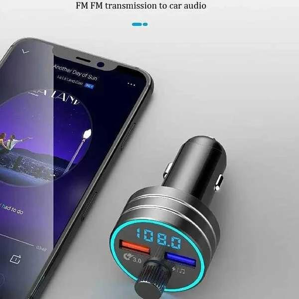 FM moduliat. Luxivox Ottawa C1 2xUSB QC3.0 Max 18W