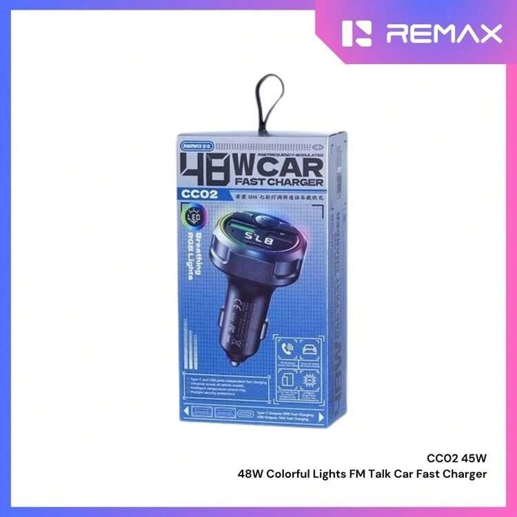 FM Moduliat. Remax CC02 48W