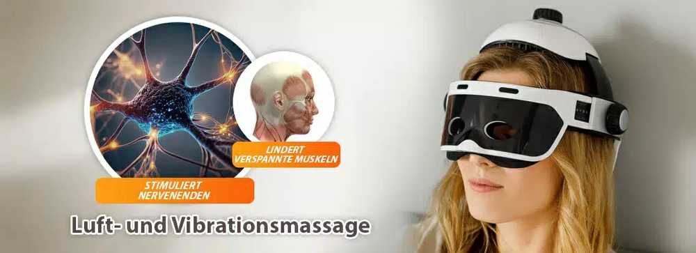 Galvos ir akių masažuoklis Medivon Hebe