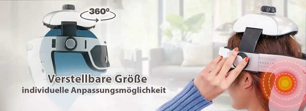 Galvos ir akių masažuoklis Medivon Hebe