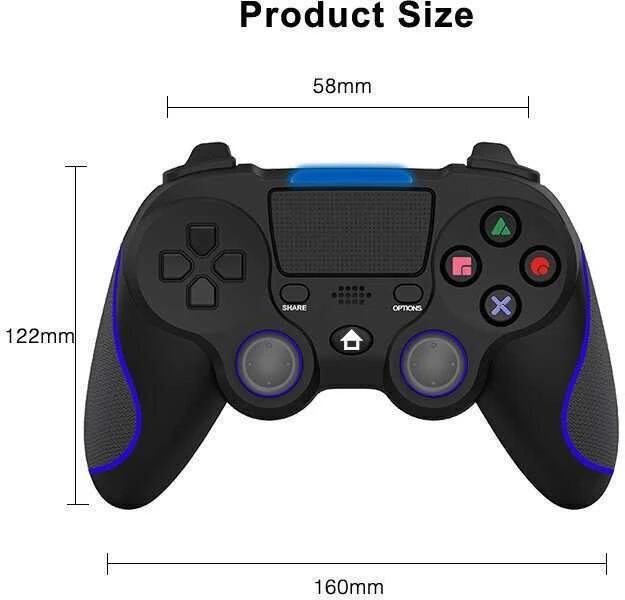 Honson Žaidyb. Vald. PS4 Wireless PS-4400R raudonas
