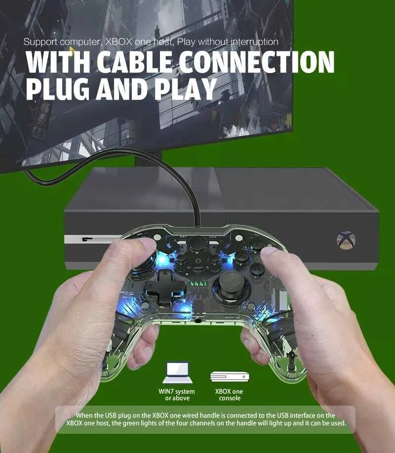 Honson Žaidyb. vald.laid.XBOX one HS-300C Crystal