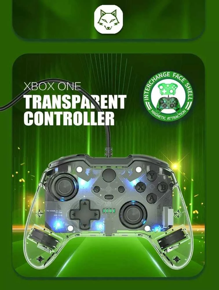 Honson Žaidyb. vald.laid.XBOX one HS-300C Crystal