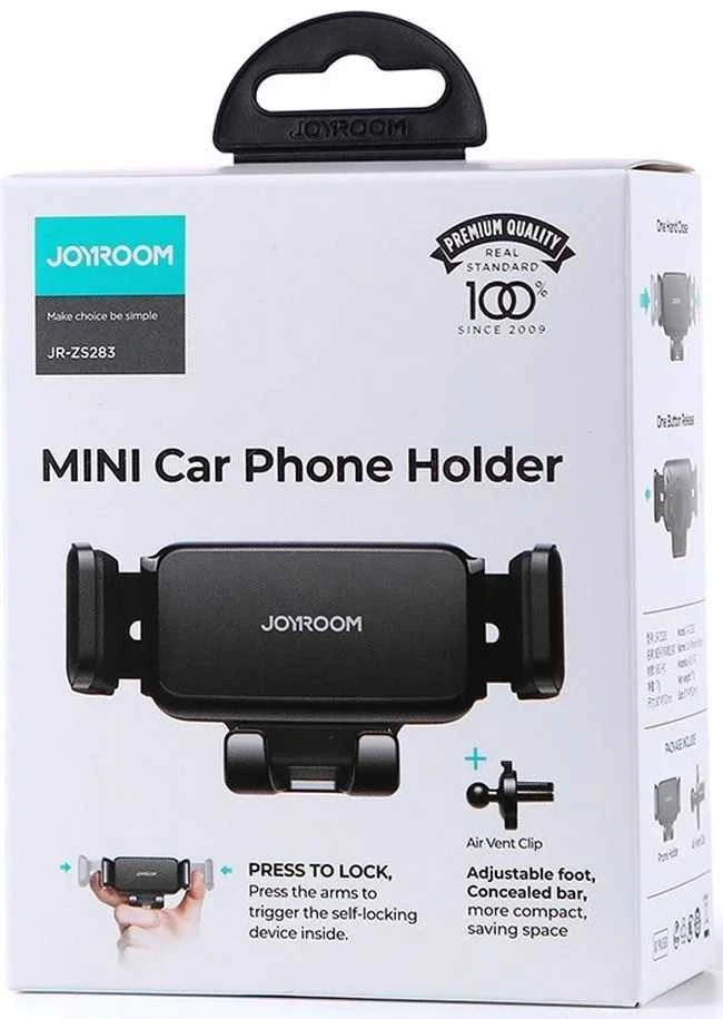 Joyroom telefono laikiklis JR-ZS283 - Juodas