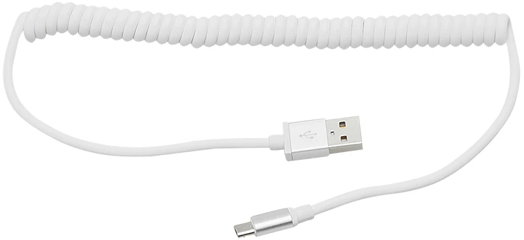 Blow USB A jungtis - micro B 1.5 m spiralė