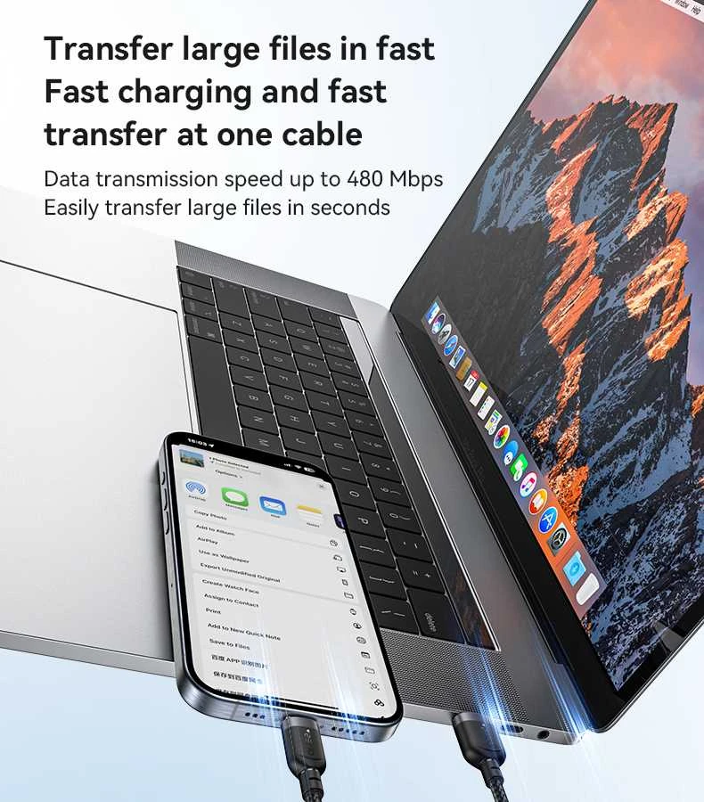 Kab.Yesido CA132C USB to Type-C 18W 1.2m