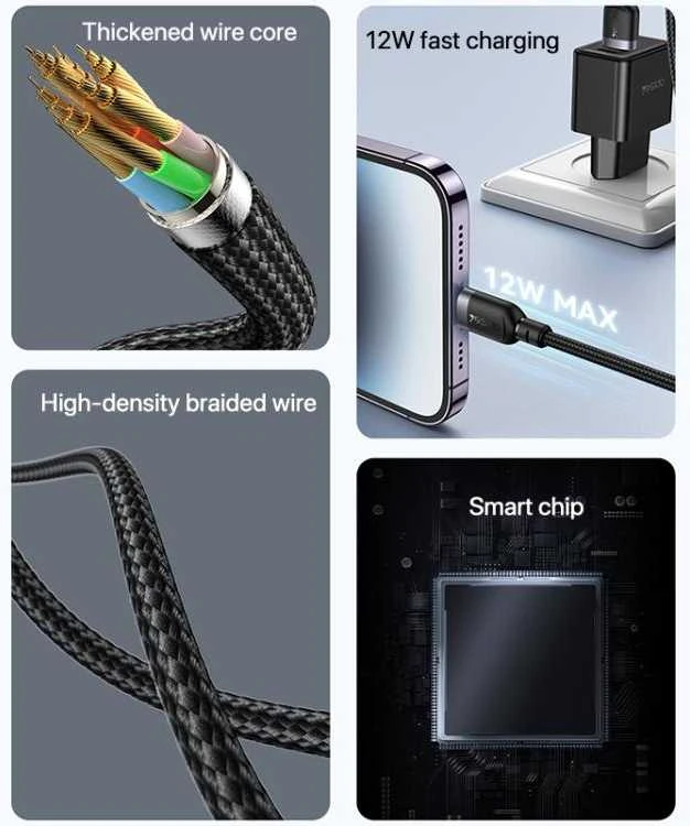 Kab.Yesido CA132L iPhone 12W 1.2