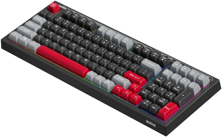 Klaviatūra Klav.Marvo K638 Soldat S50B