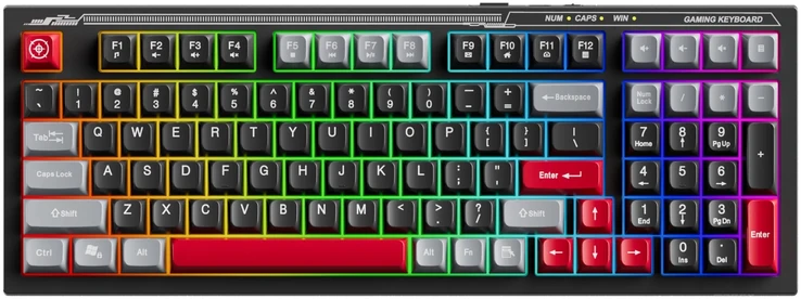 Klaviatūra Klav.Marvo K638 Soldat S50B