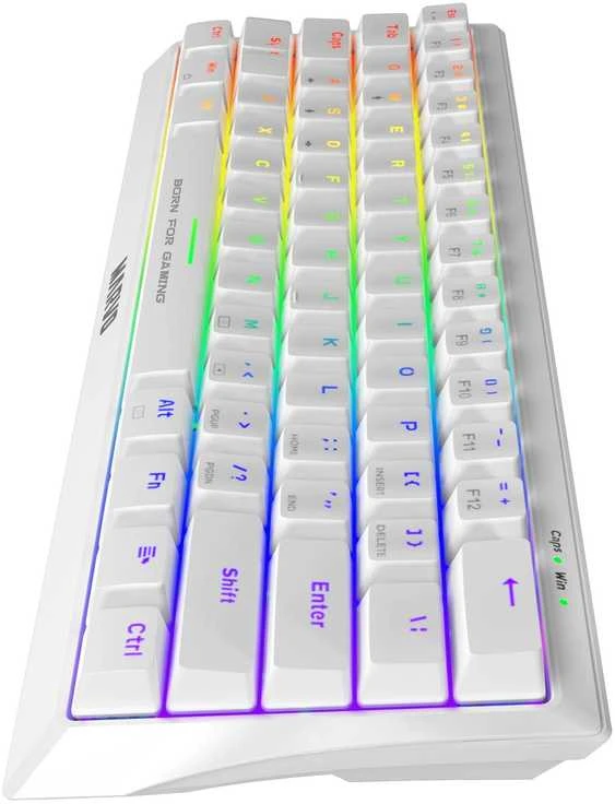 Klaviatūra Marvo KG962 RGB (Balta)