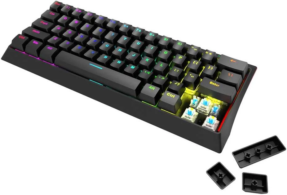 Klaviatūra Marvo KG962 60% su RGB (US,