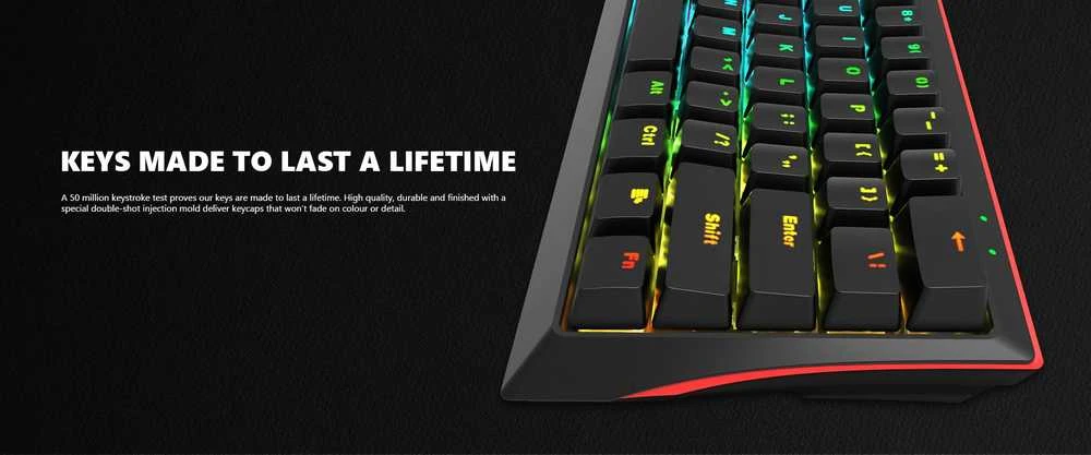 Klaviatūra Marvo KG962 60% su RGB (US,