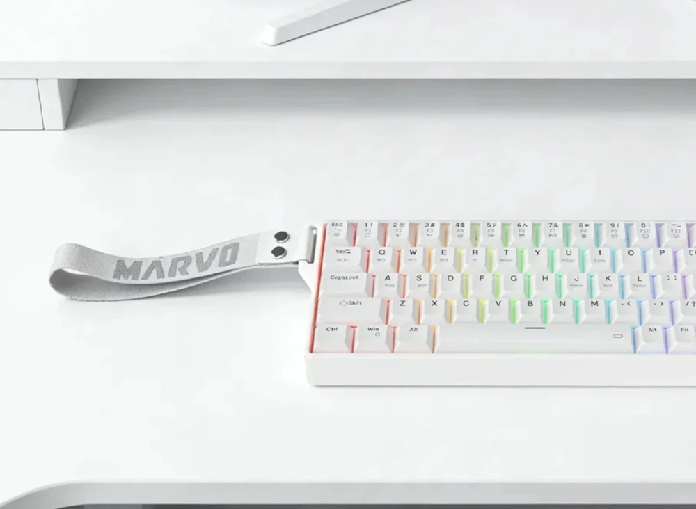 Klaviatūra Klav.Marvo KG965W WH Saber 65W Wireless