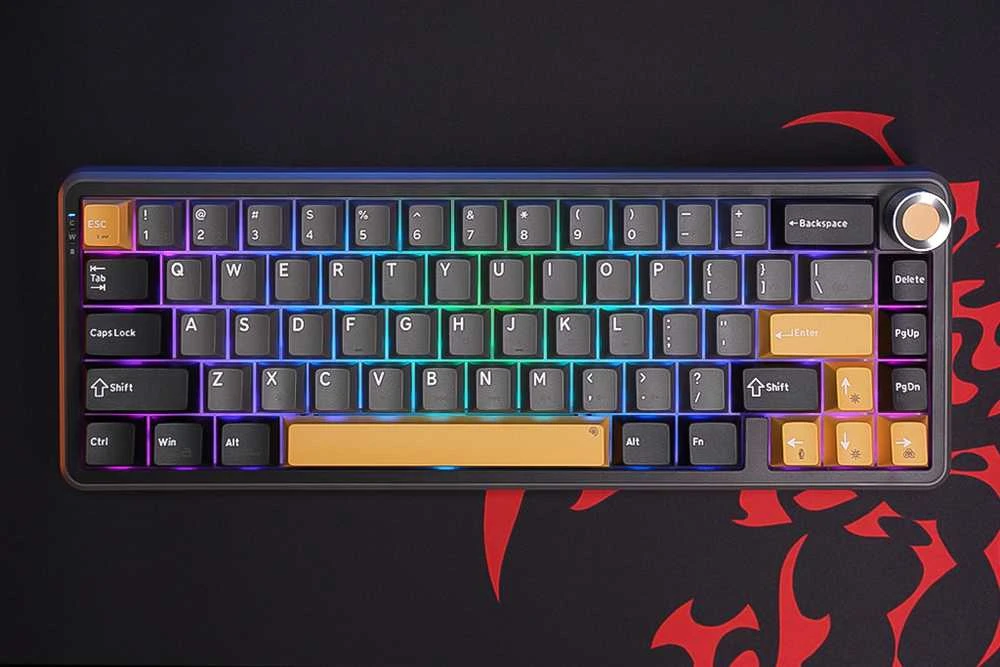 Klaviatūra Klav.Marvo KG984W Titan 65 wireless juodas
