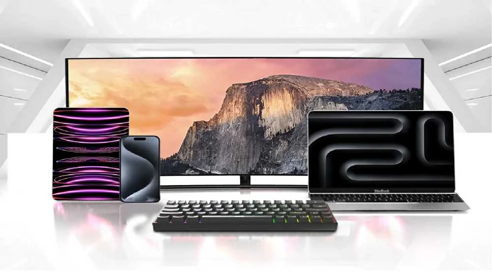 Marvo KG955W Shogo 63W belaidė žaidimų klaviatūra raudoni switchai juoda