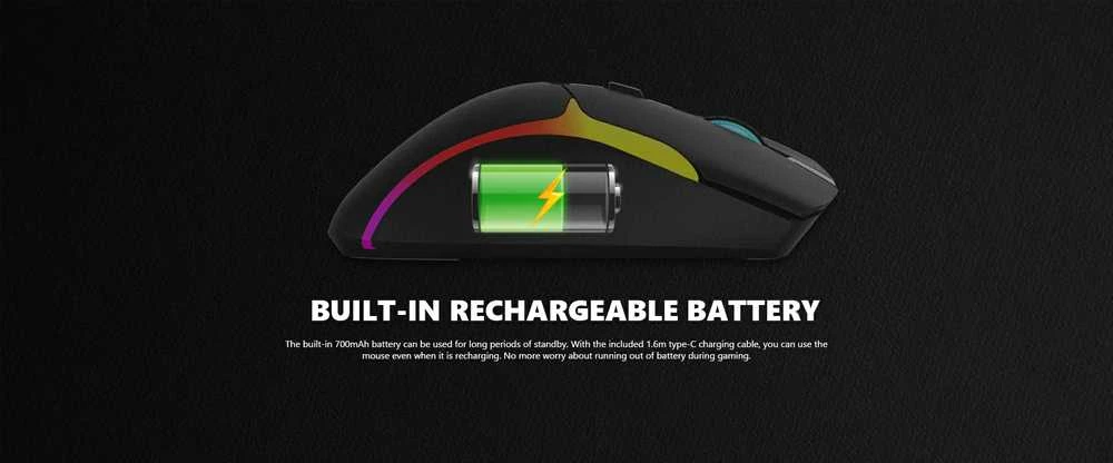 Laid. žaid. pelė Marvo G925 RGB 12000 DPI