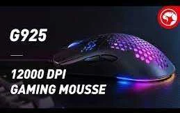 Laid. žaid. pelė Marvo G925 RGB 12000 DPI