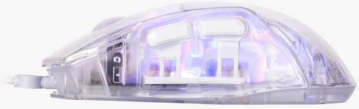 Marvo M413 permatoma RGB pelė su laidu | 7200 DPI