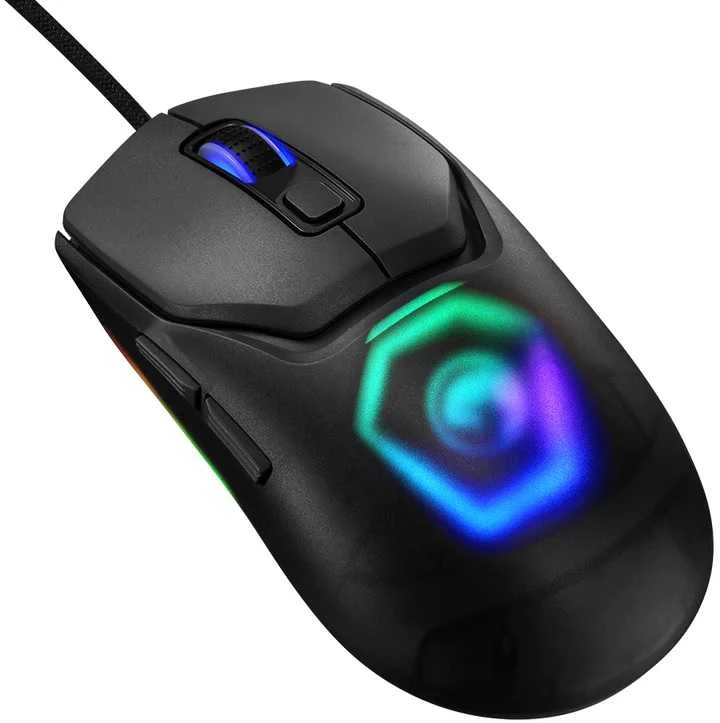 Marvo Fit Lite G1 juoda pelė su laidu | 12000 DPI