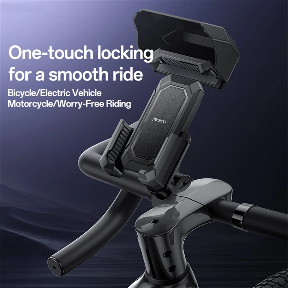 Yesido Bike phone holder C331 juodas